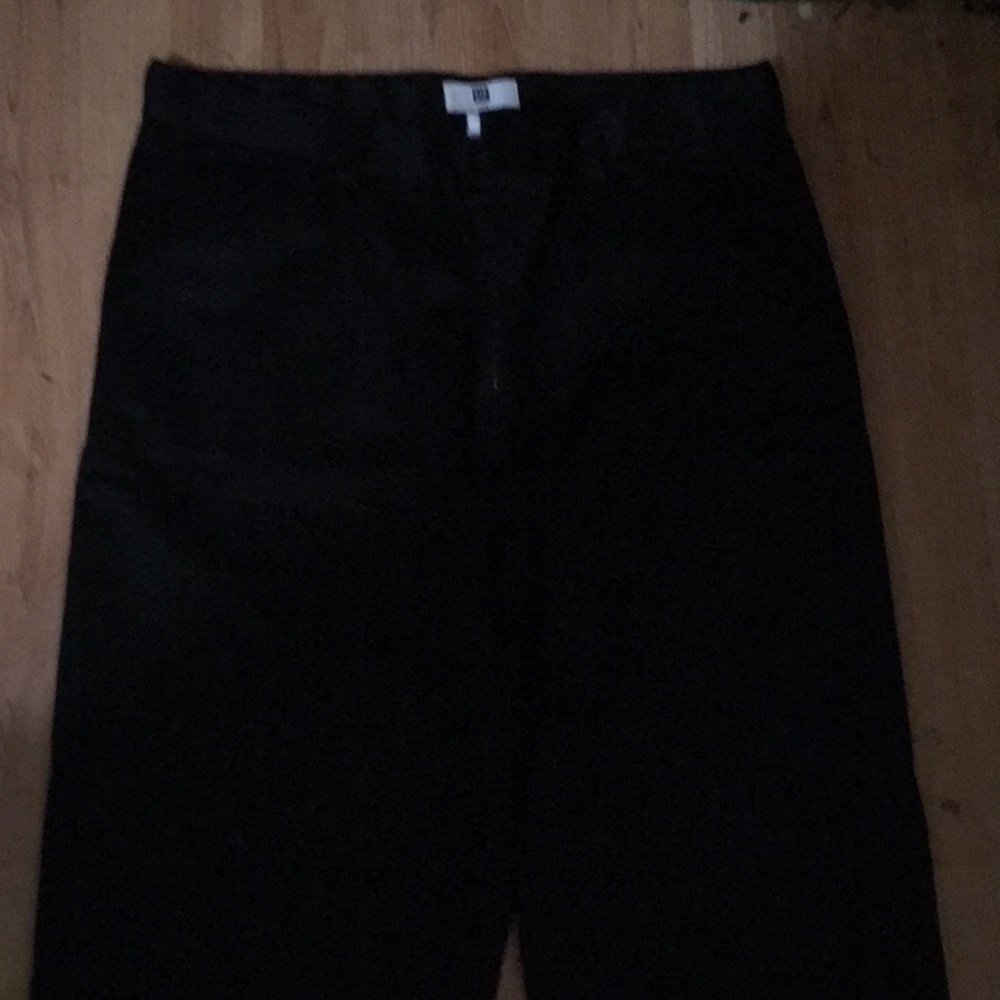 Black GAP khakis